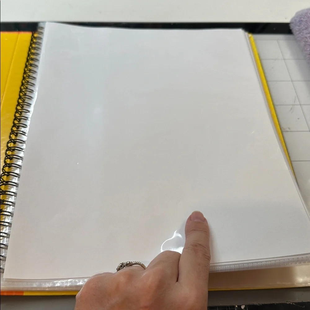 Studio Vibrant Yellow and Orange Folder
